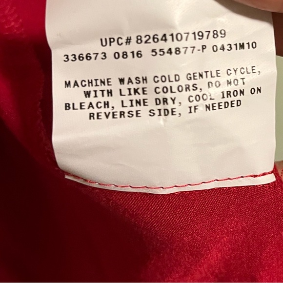 AB Studio Red Cardigan - Picture 6 of 7